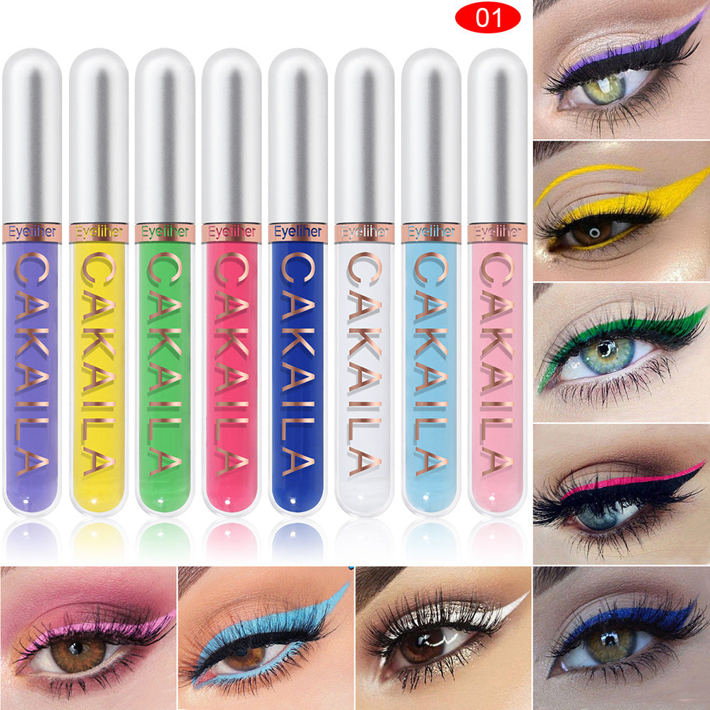 CAKAILA 8er-Set Flüssig-Eyeliner – Bild 2 | LuxeStyle