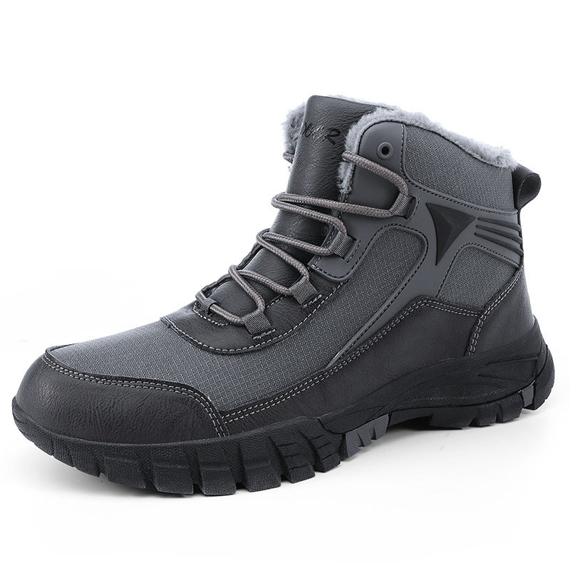 Warme, wasserdichte High-top Winterstiefel – Bild 4 | LuxeStyle