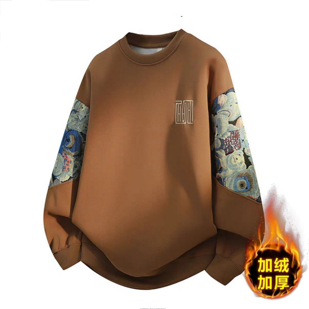 Ethnischer Vintage-Pullover