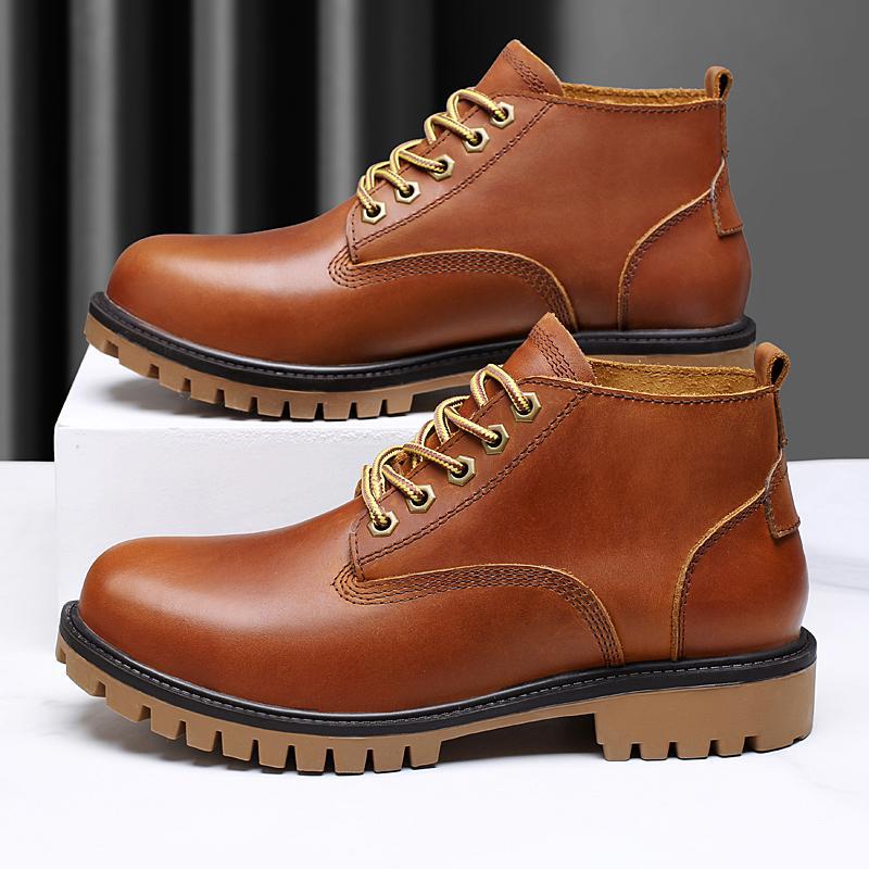 Herren Martin Boots mit Absatzerhöhung