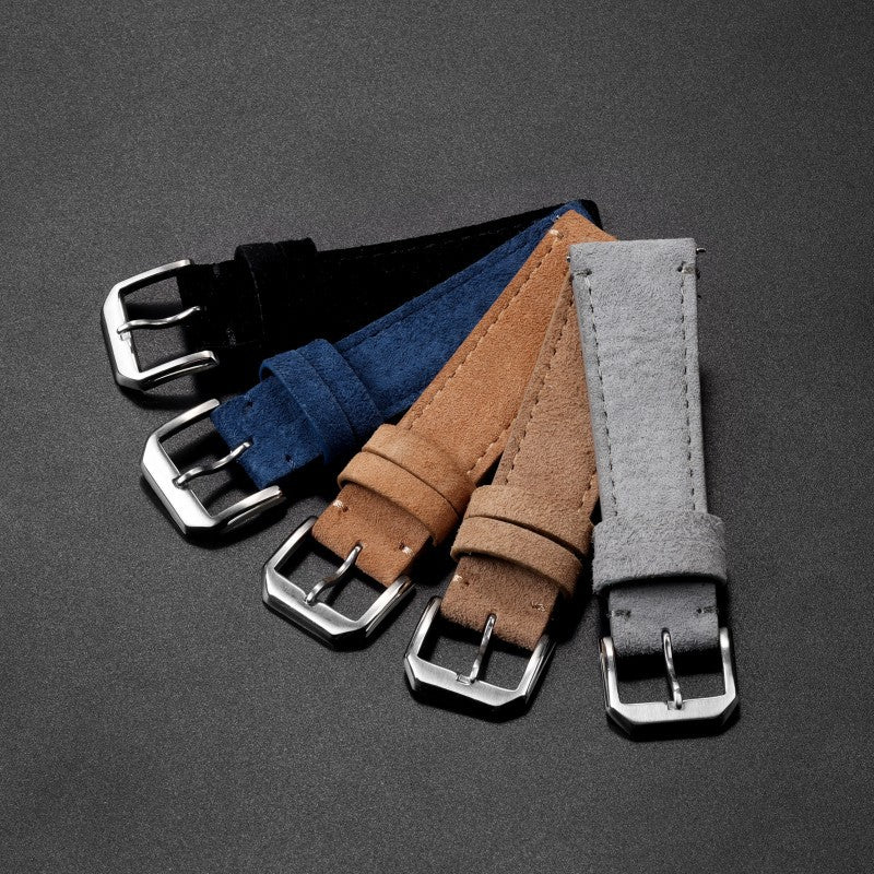 Wildleder-Uhrenarmband mit Schnellverschluss – Bild 8 | LuxeStyle