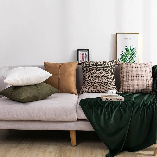 Retro Kissenbezug aus Baumwolle – Bild 2 | LuxeStyle