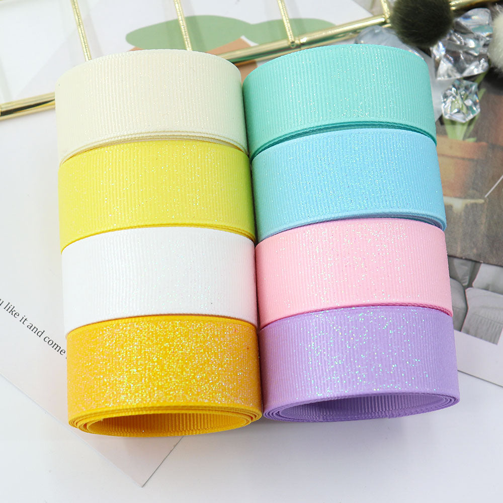Glitzer-Ripsband für Dekoration & Geschenkverpackung – Bild 9 | LuxeStyle