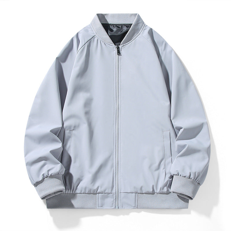 Baseballjacke mit Stehkragen für Herren