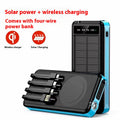 Solar Powerbank 10000mAh mit LED-Licht