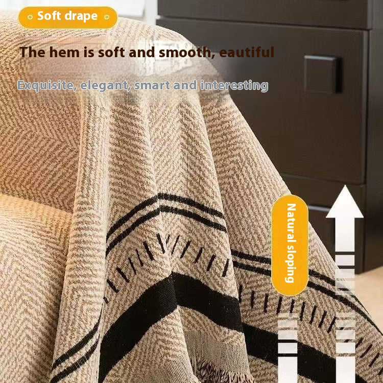 Chenille-Sofadecke für alle Jahreszeiten – Bild 4 | LuxeStyle