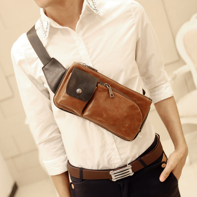 Mannschaftlicher Brustpack Satchel – Bild 2 | LuxeStyle