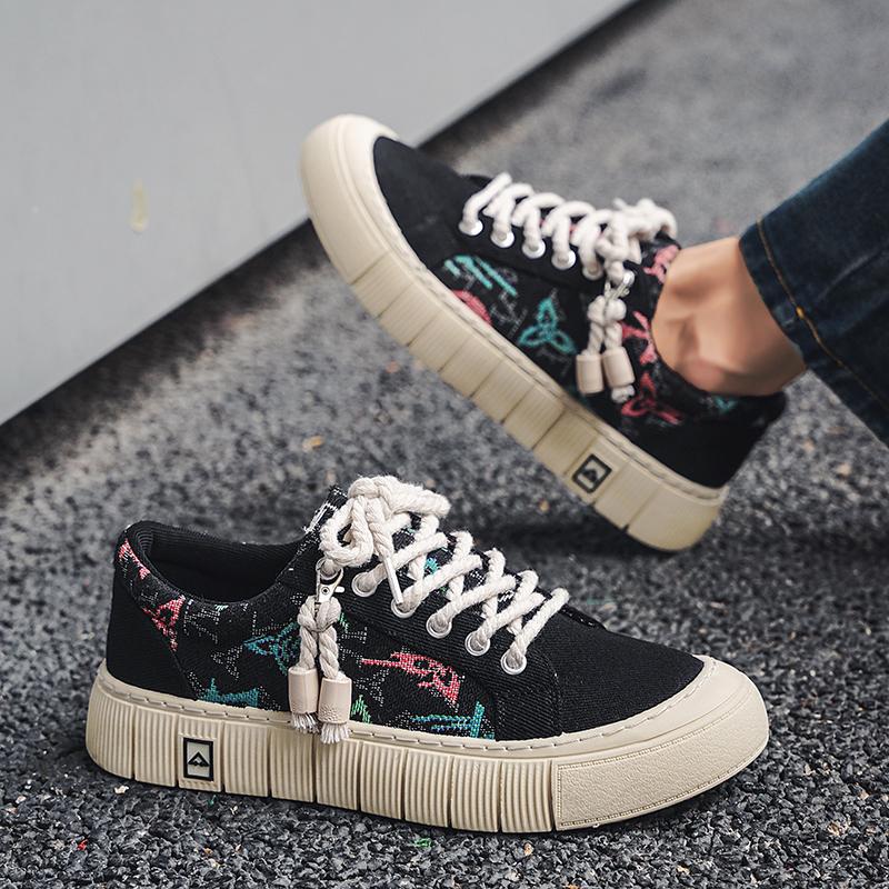Trendige Canvas-Sneakers für Herren