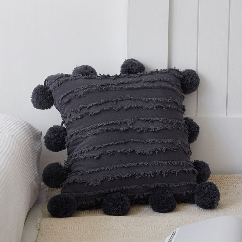 Sofa-Kissen aus Baumwoll-Jacquard – Bild 4 | LuxeStyle