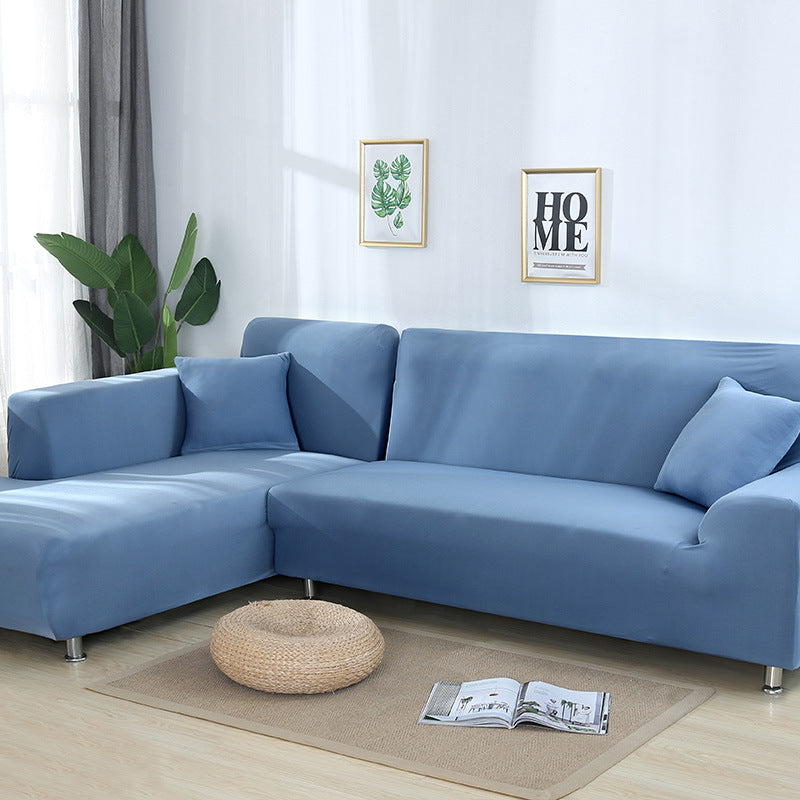 Ecksofa-Überzug, 2-teilig, elastisch – Bild 2 | LuxeStyle
