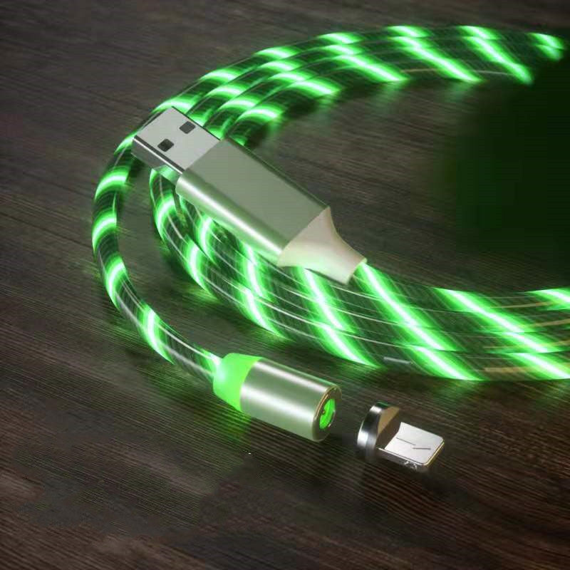 Magnetisches LED-Ladekabel 3-in-1