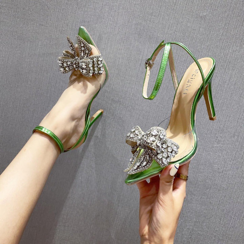 Elegante Stiletto-Sandalen mit Strass – Bild 11 | LuxeStyle
