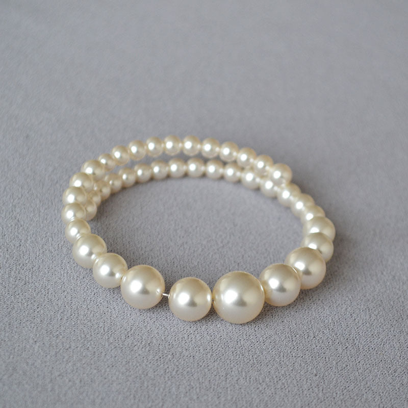 Perlen-Armband mit Farbverlauf