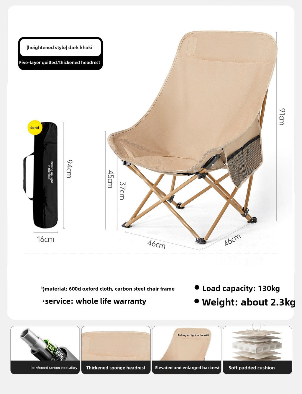 Faltbare Outdoor-Stühle