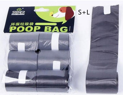 Faltbarer Hunde-Poop-Scooper mit Beuteln