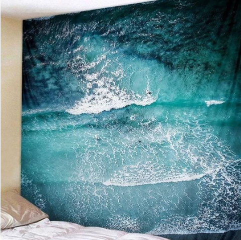 Calm Waves Wandteppich – Bild 2 | LuxeStyle