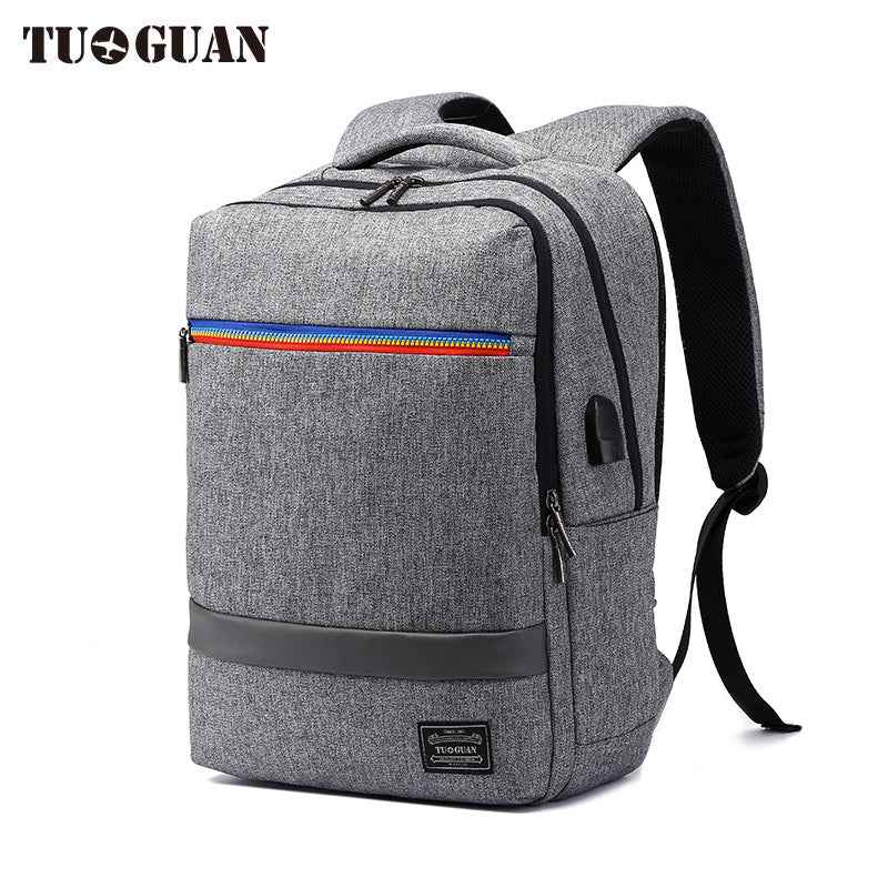 Doppelrucksack mit USB-Ladefunktion | LuxeStyle