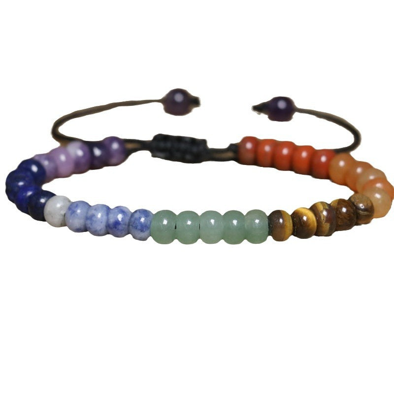 Armband mit bunten Natursteinperlen – Bild 4 | LuxeStyle