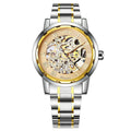 Business / Freizeit Gold Hohlraum-Mechanische Uhr