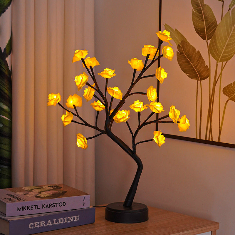 LED-Rosenbaum Tischlampe