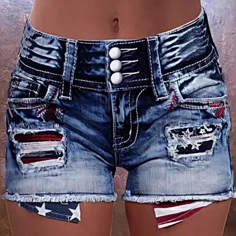 Formoptimierte Mode-Jeans mit geradem Bein