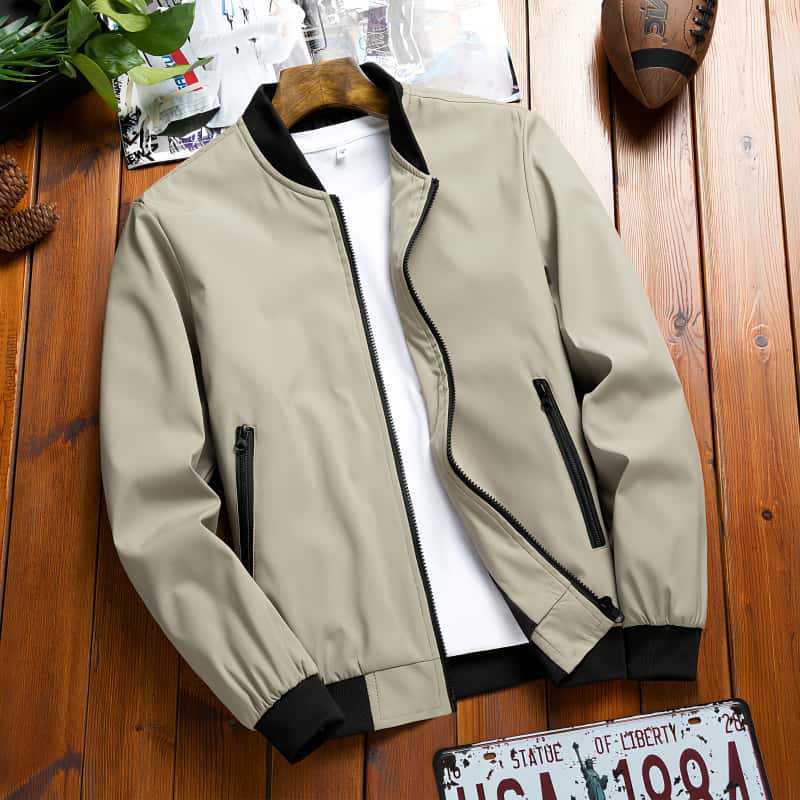 Herren Jacke mit Stehkragen – Bild 3 | LuxeStyle
