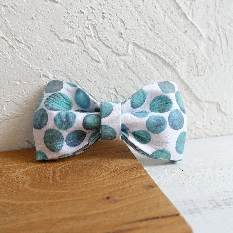 Hundehalsband mit Fliege "Bubble" – Bild 3 | LuxeStyle