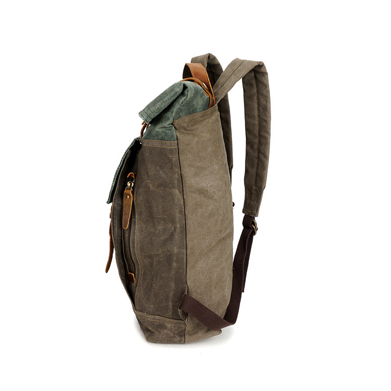 Vintage Rucksack aus Canvas | LuxeStyle