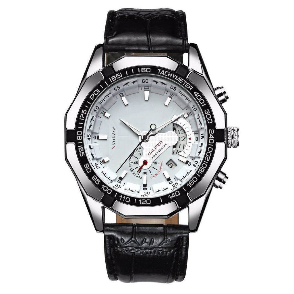 Automatik-Quarzuhr mit Edelstahlgürtel – Bild 1 | LuxeStyle