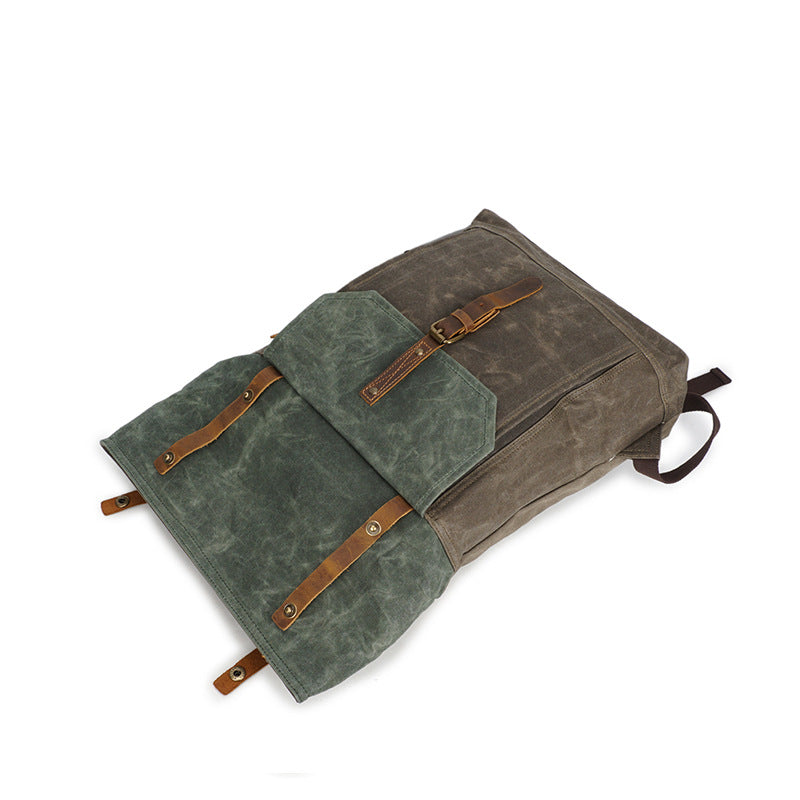 Vintage Rucksack aus Canvas – Bild 2 | LuxeStyle