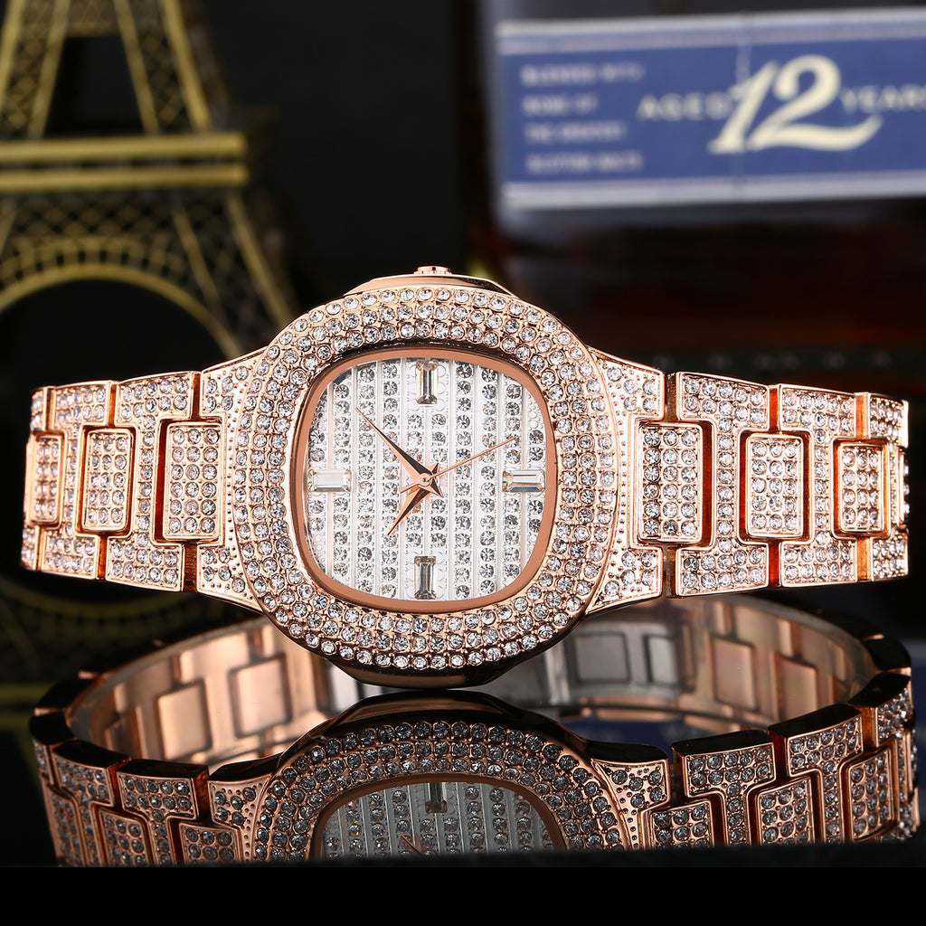 Wasserdichte Damenuhr mit Metallarmband – Bild 9 | LuxeStyle