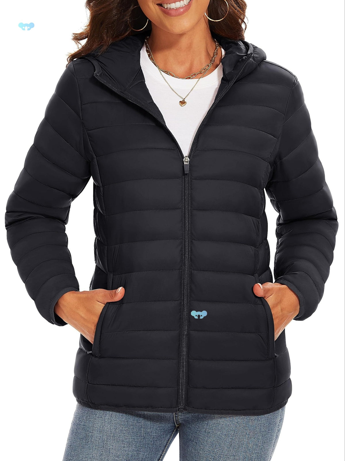 Damen-Jacke ärmellos – Bild 3 | LuxeStyle