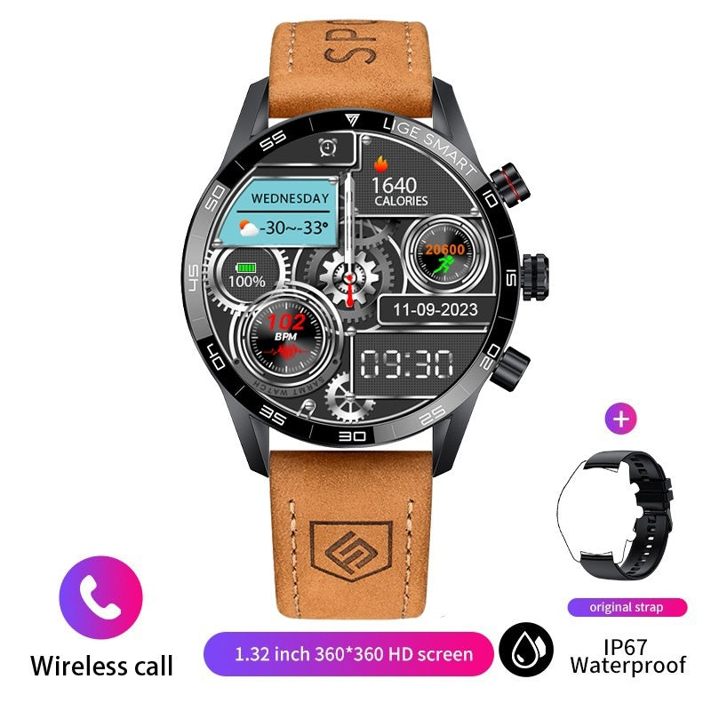 Smartwatch mit Blutdruck- und Herzfrequenzmessung