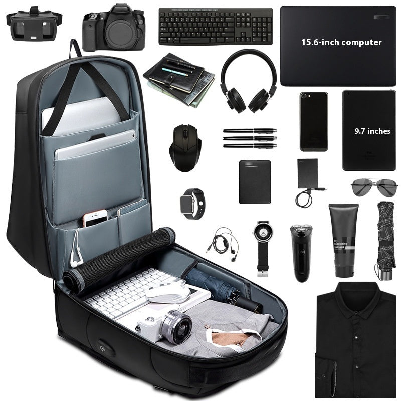Multifunktionaler Business-Reise-Rucksack – Bild 3 | LuxeStyle