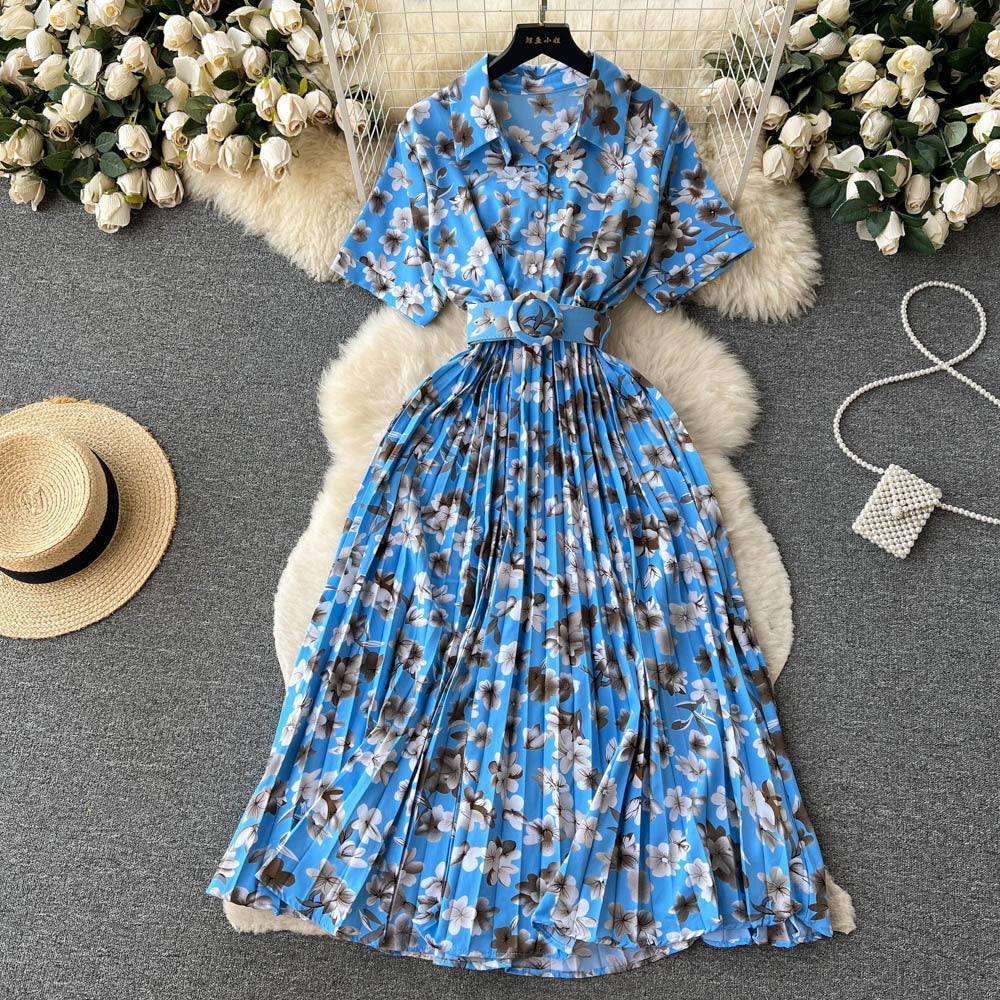 Chices Kurzarm-Top mit Blumenmuster im French-Stil – Bild 9 | LuxeStyle
