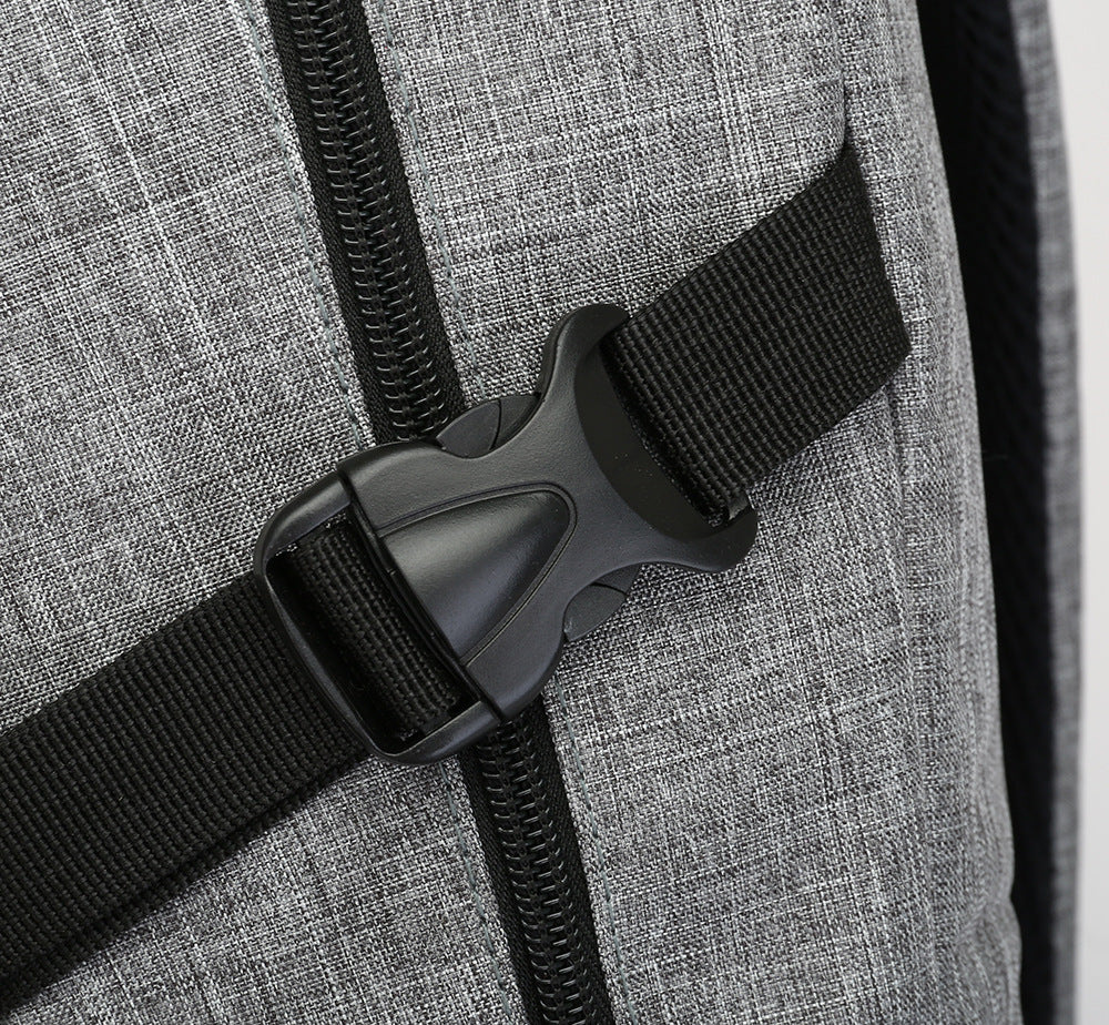 Oxford Rucksack für Herren mit Laptopfach – Bild 7 | LuxeStyle