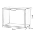 Staubdichte Aufbewahrungsbox aus transparentem Acryl – Bild 2 | LuxeStyle