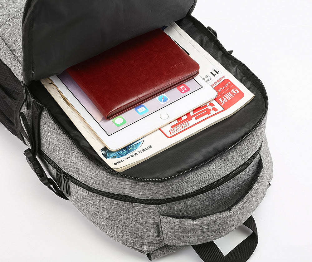 Oxford Rucksack für Herren mit Laptopfach – Bild 4 | LuxeStyle