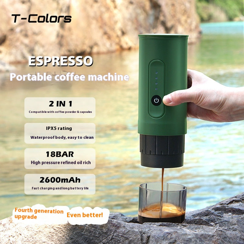 Tragbare elektrische Kaffeemaschine – Bild 4 | LuxeStyle