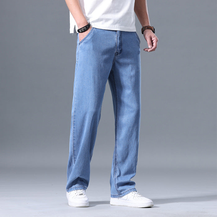 Lyocell Jeans für Herren – Loose Straight