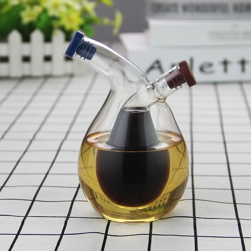 2-in-1 Öl- und Essigspender aus Glas – Bild 4 | LuxeStyle