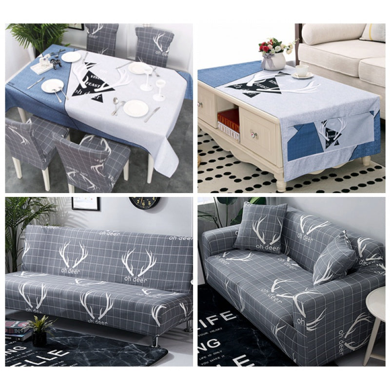 Sofaüberzug mit Geometrischem Muster – Bild 2 | LuxeStyle