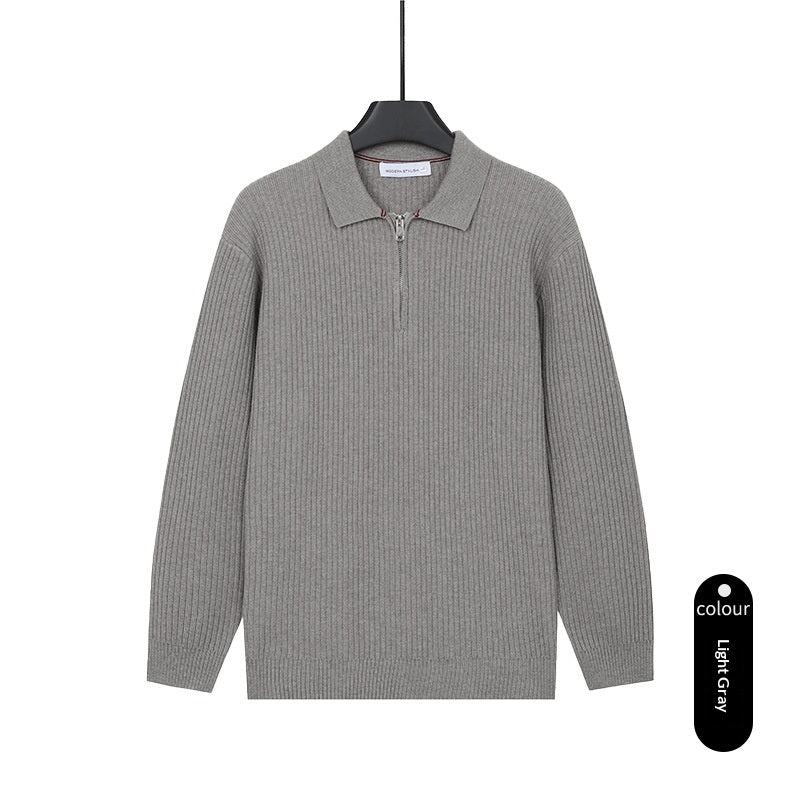 Rollkragen Strickpullover für Herren – Bild 3 | LuxeStyle