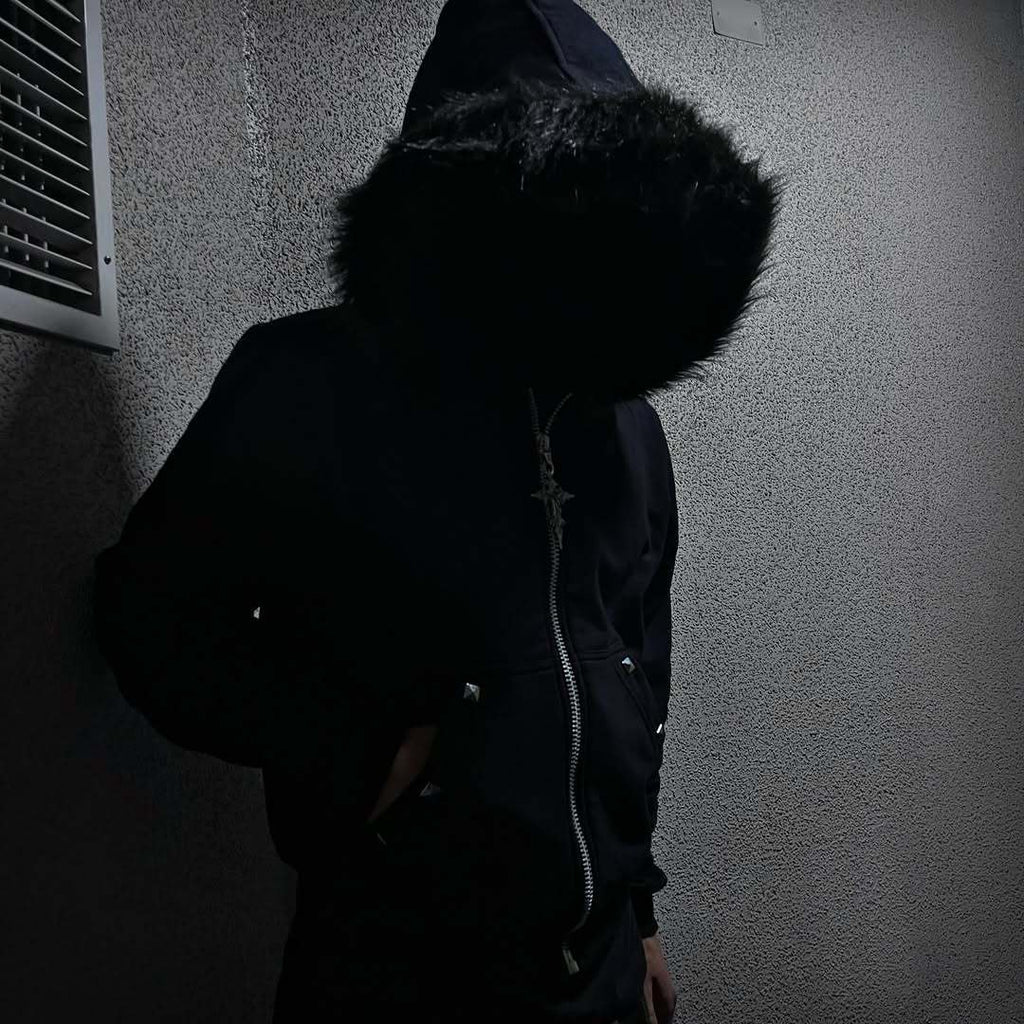 Kapuzenpullover mit Fleecefutter
