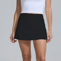 Luftiger Anti-Exposure Jupe mit hoher Taille