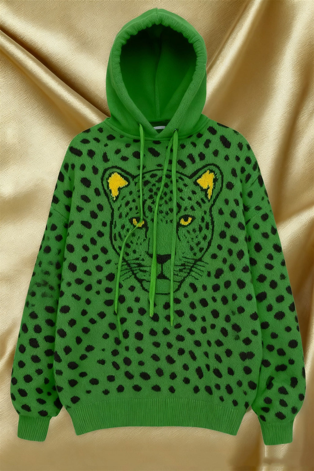 Freizeitpullover aus bedrucktem Polyester