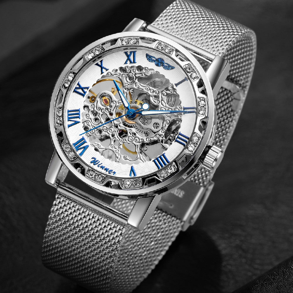 Herren-Armbanduhr mechanisch