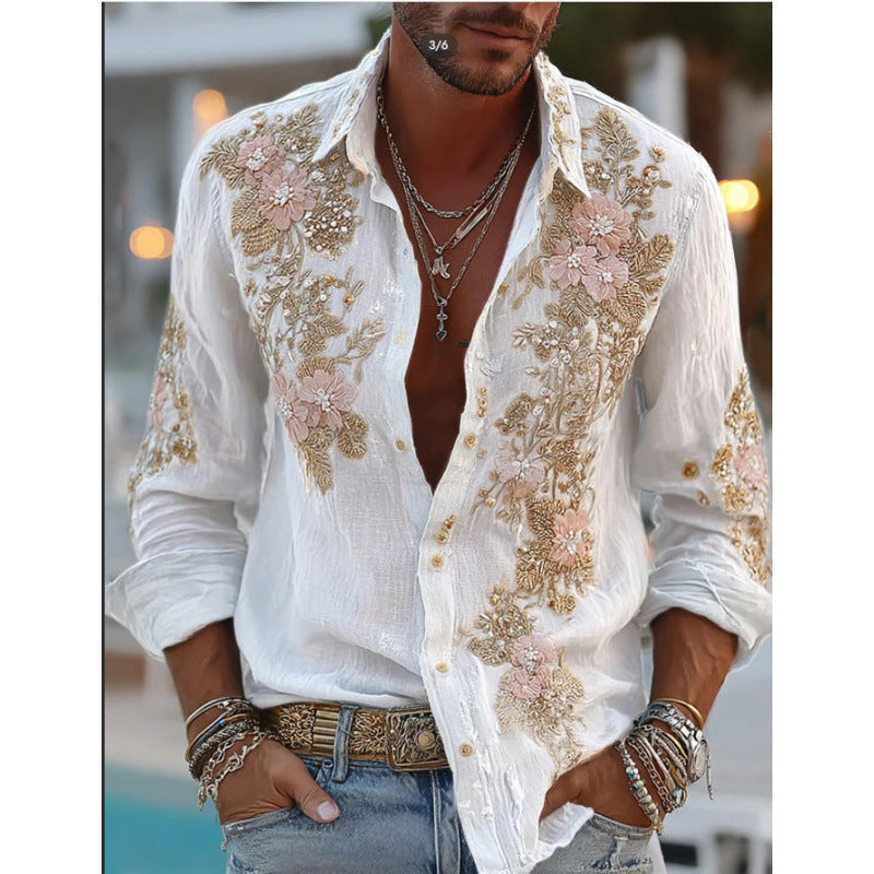 Lapel-Style Poloshirt – Bild 10 | LuxeStyle