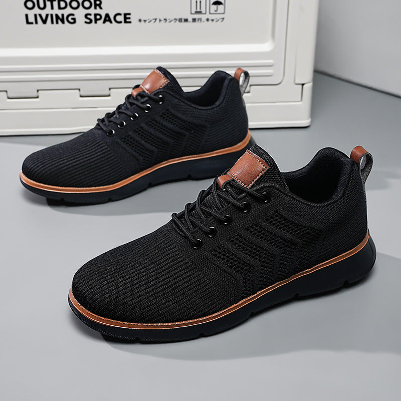 Lace-Up Mesh Sneaker für Herren – Bild 14 | LuxeStyle