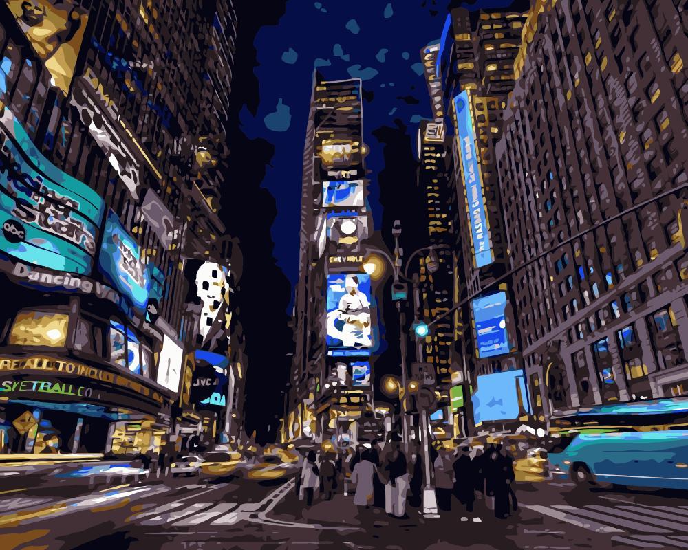 New York City Nacht Digital Painting – Bild 4 | LuxeStyle